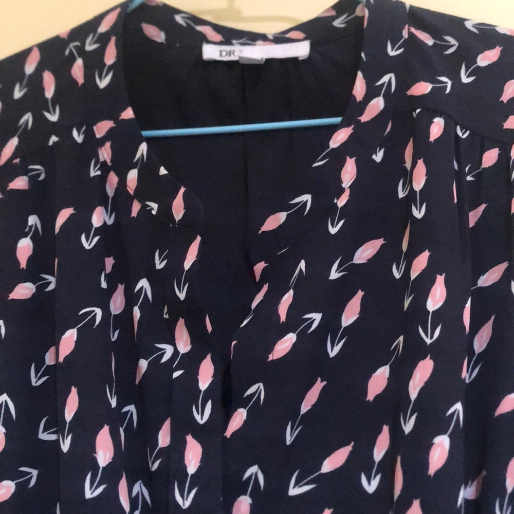 NORDSTROM Dress With Tulips By Daniel Rainn - Picture 5 of 10